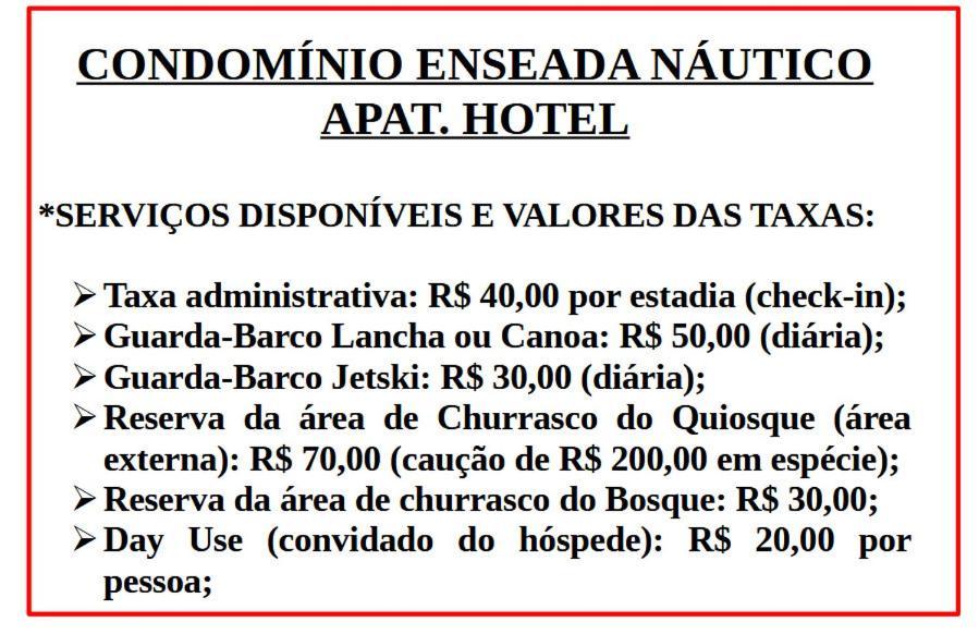 Enseada Nautico Ap Terreo Com Churrasqueira 5 Pessoas Apartamento Caldas Novas